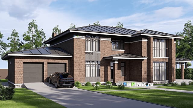 Двухэтажный дом F-21365